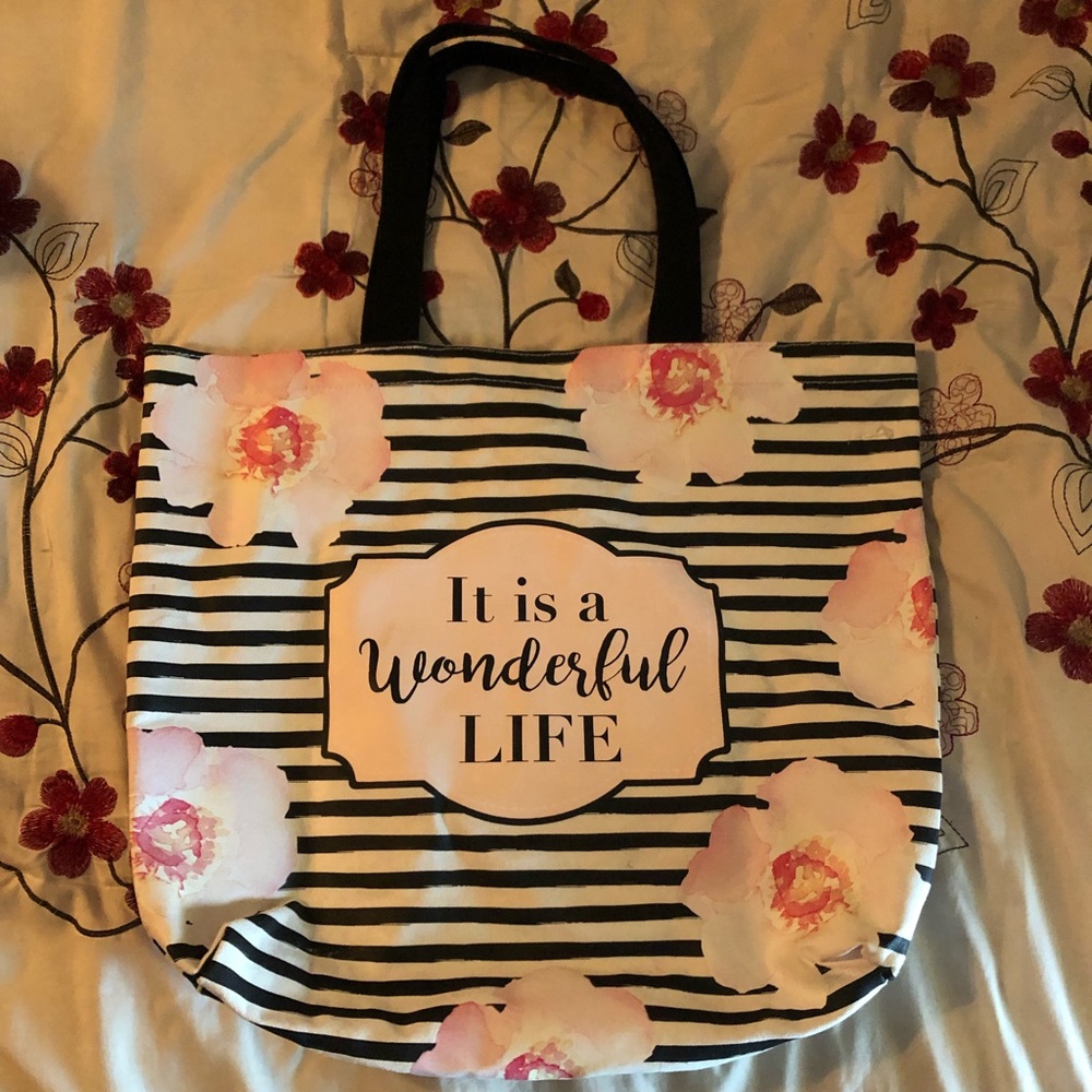 “It Is A Wonderful Life” tote bag